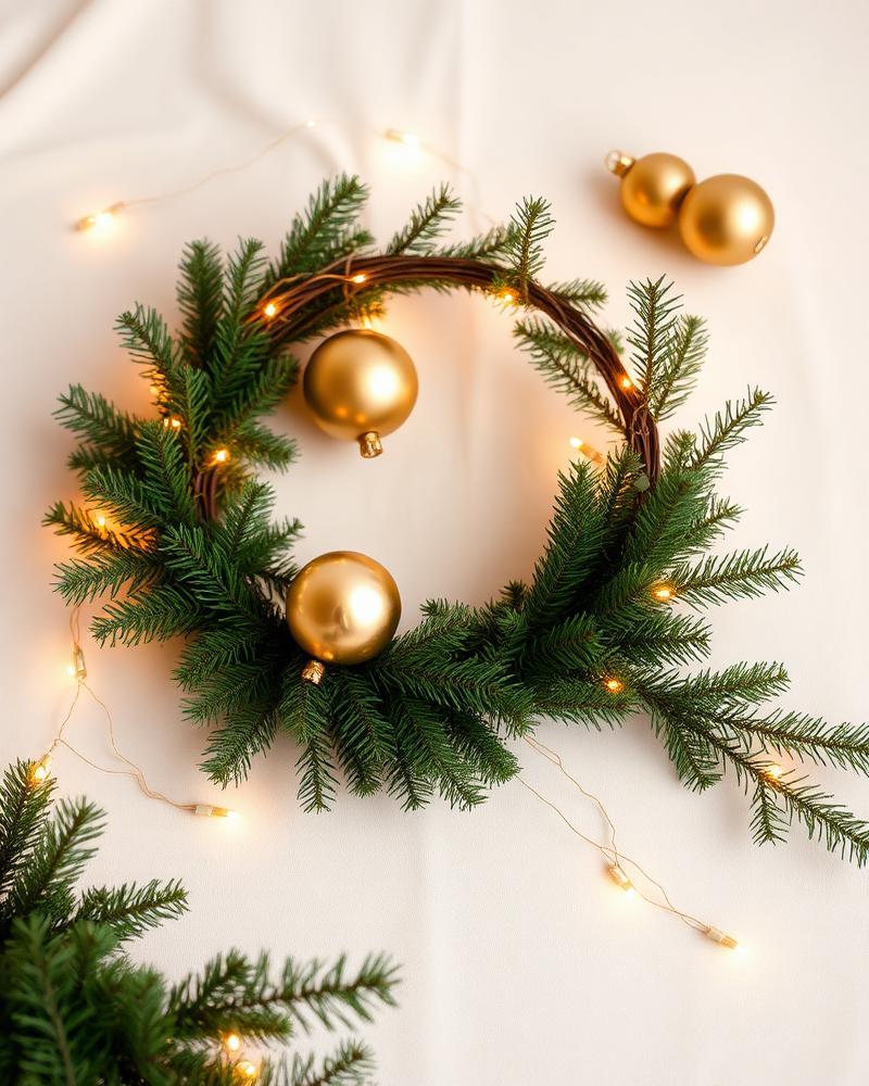 Christmas décor styling